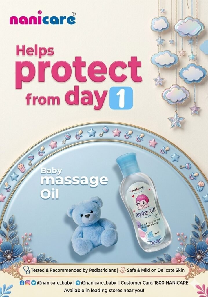 Nanicare Baby Massage Oil