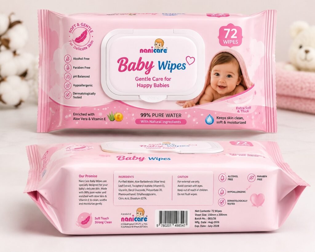 Baby Wipes for Gentle care for happy babies