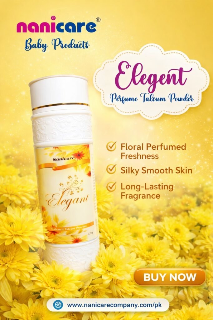 Elegant Perfume Talcum Powder